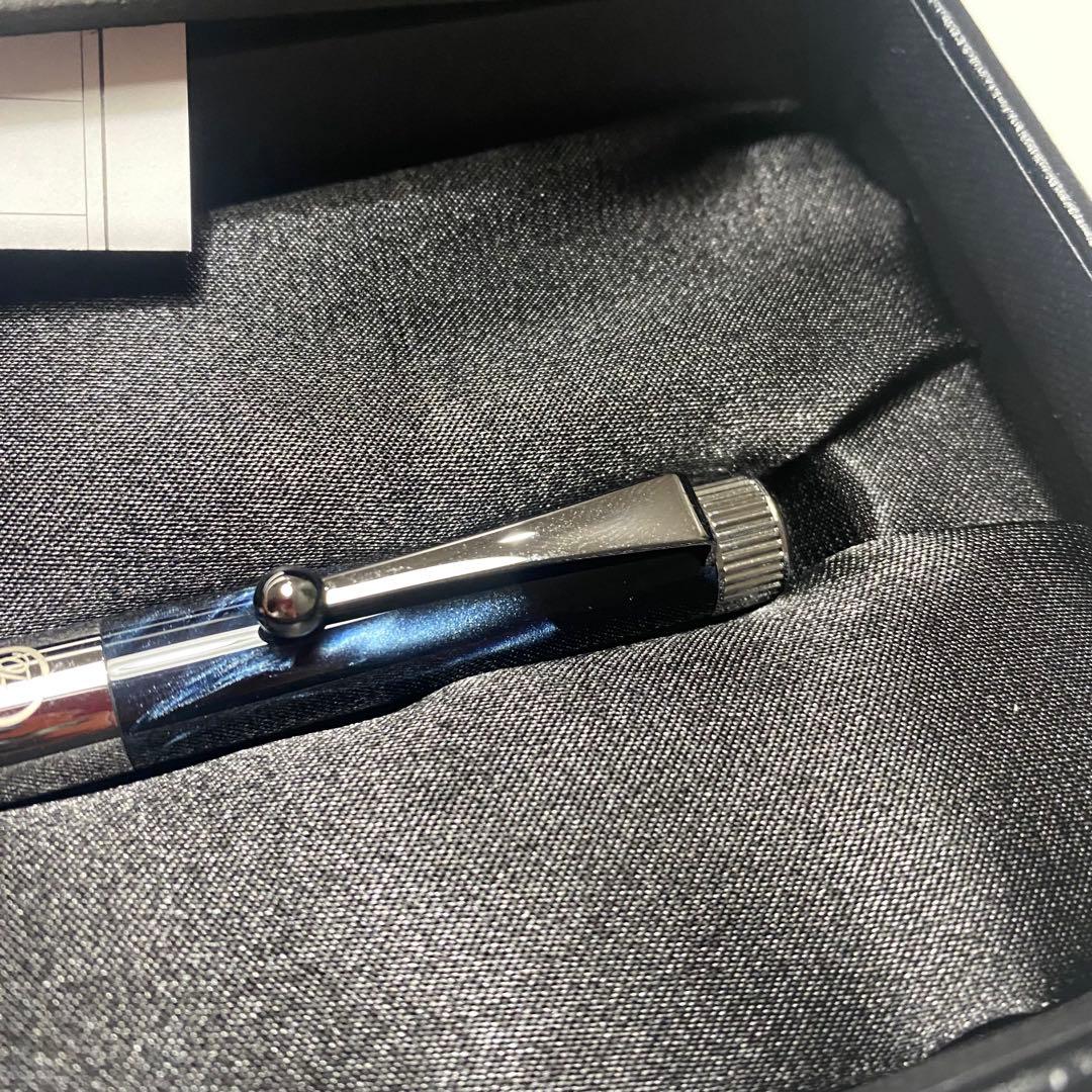 伊東屋 Romeo No.3 万年筆 細軸 イタリアンブルー（細字）