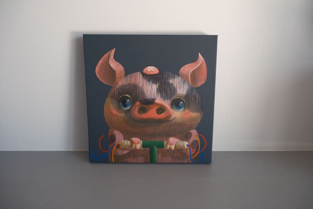 原田章生『ホッピッグ』直筆サイン入り