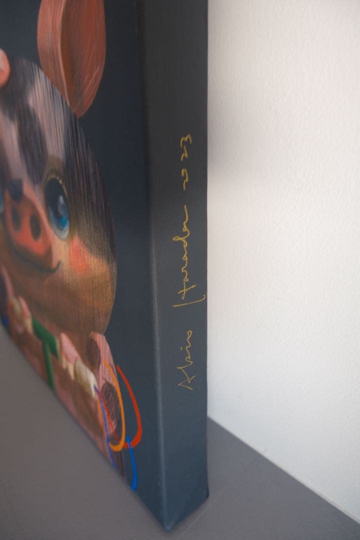 原田章生『ホッピッグ』直筆サイン入り