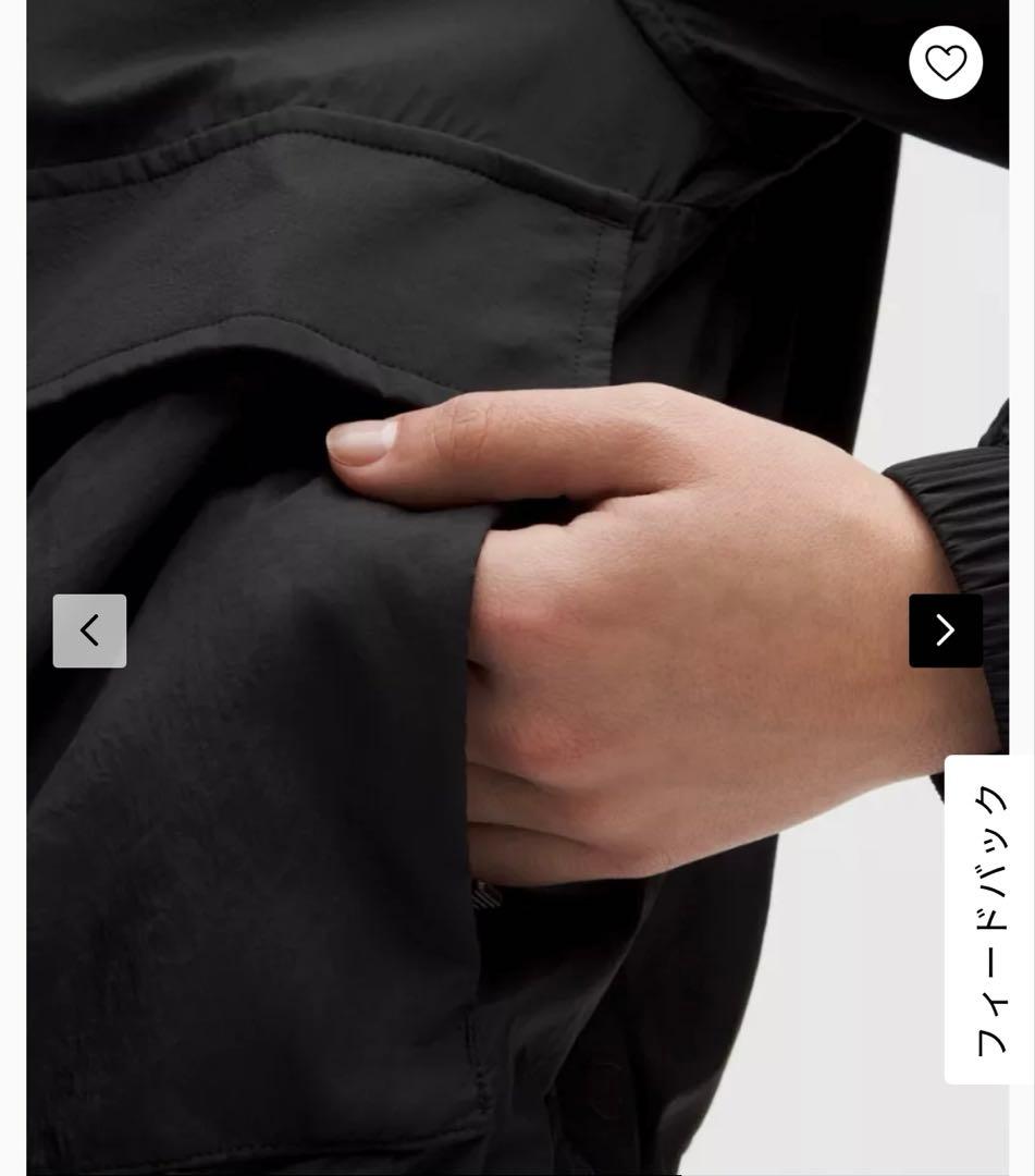 【美品】lululemon Hood Lite リラックスフィットジャケット