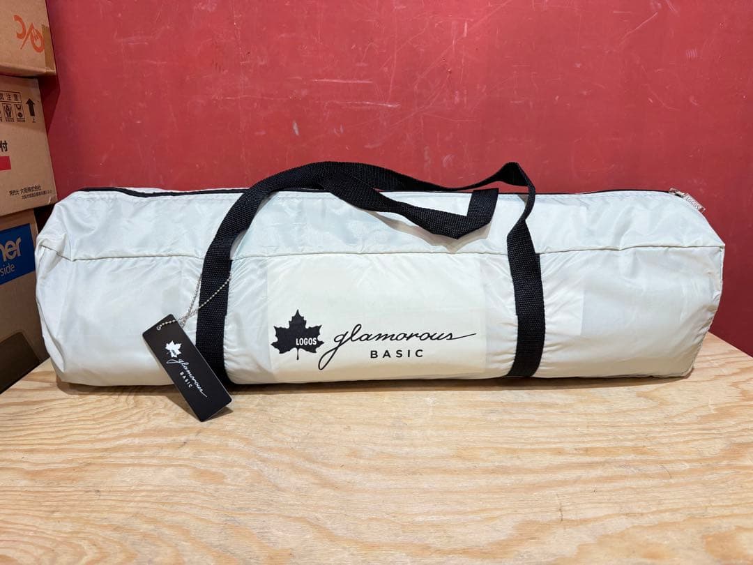 【美品】LOGOS ロゴス グランベーシック AKUBIタープ-AI テント