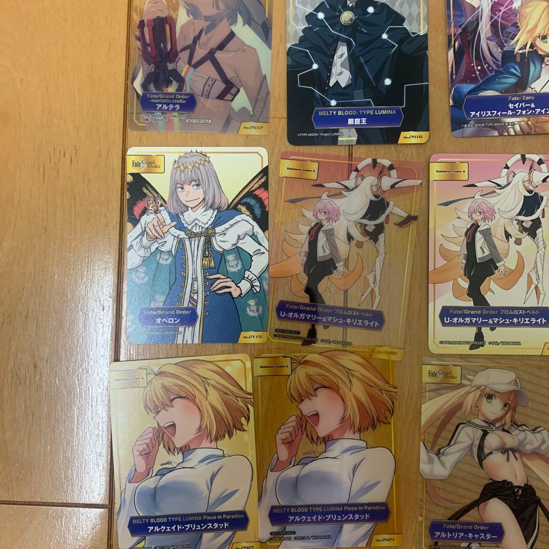 TYPE-MOONフェア アニメイト特典A.B-T.Cカード　16枚セット