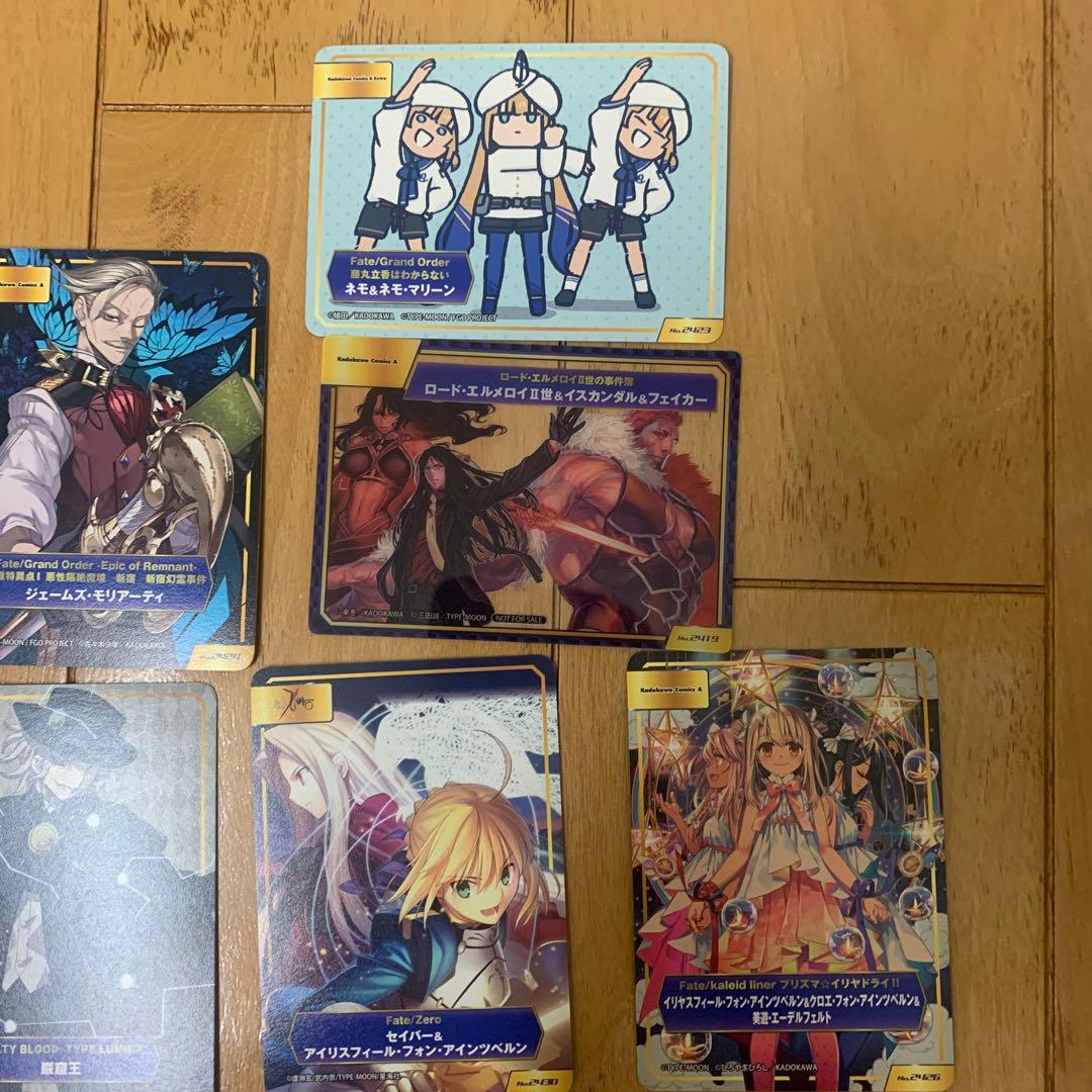 TYPE-MOONフェア アニメイト特典A.B-T.Cカード　16枚セット