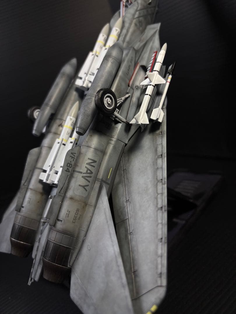 F14A トムキャット　ロービジ仕様　1/72 プラモデル完成作品