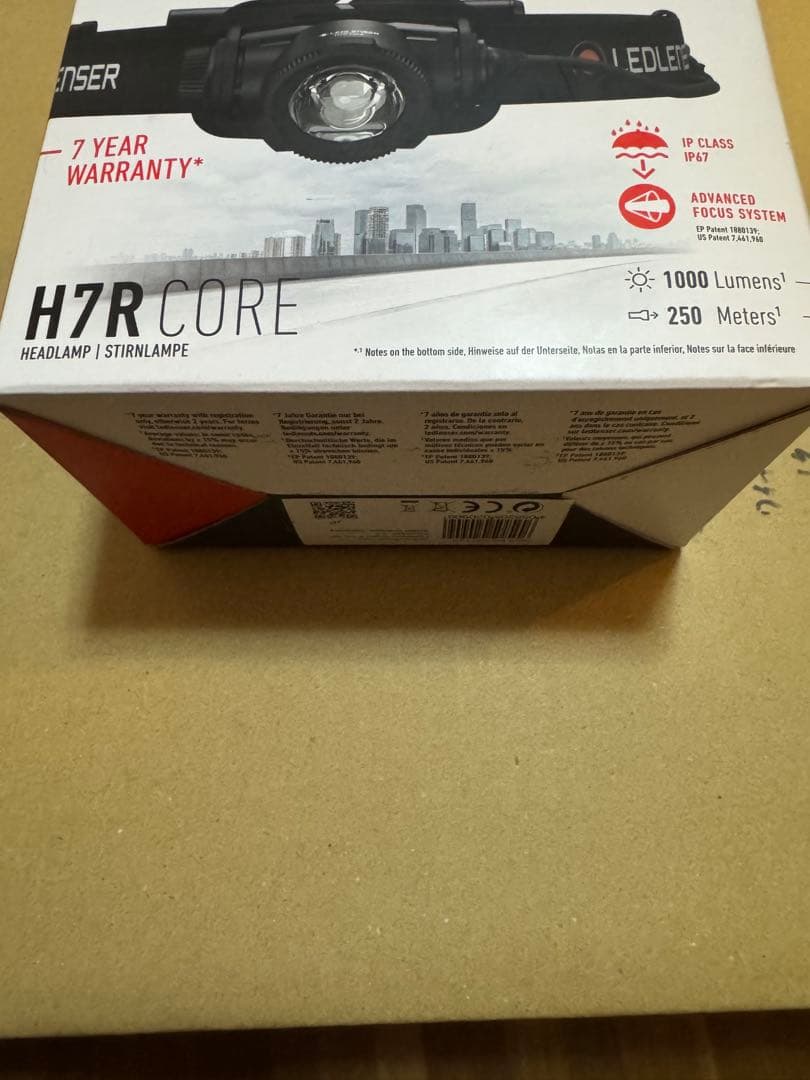 新品 LEDLENSER H7R CORE ヘッドランプ