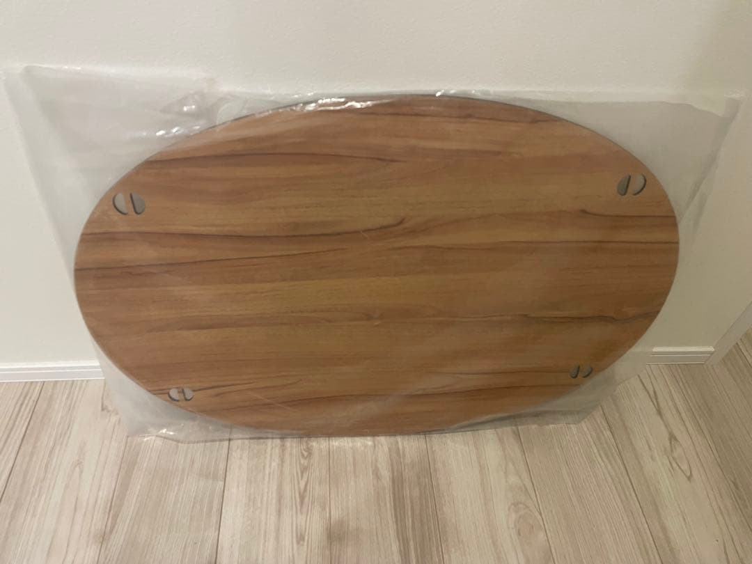 新品未使用　Helinox オーバルテーブルトップ　クラシックウォールナット