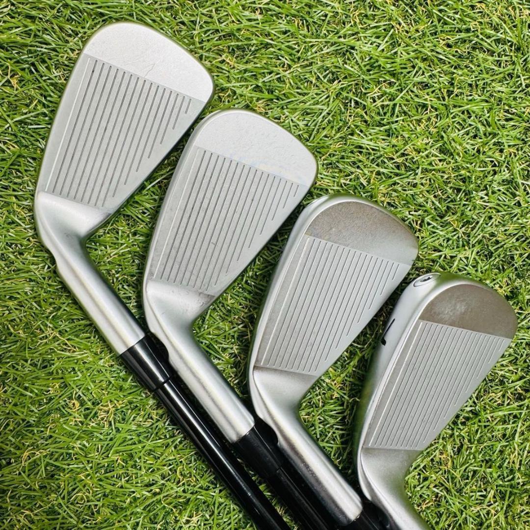 【良品】豪華8本 ピン i230 オレンジドット メンズアイアンセット R