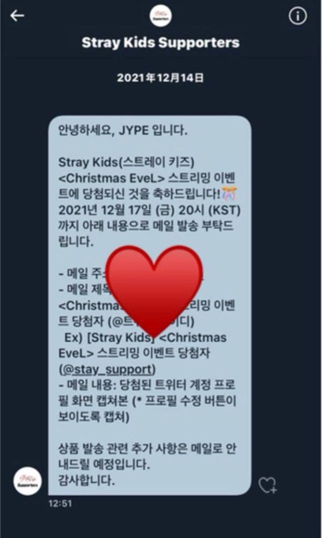 Stray Kids スキズ リノ Christmas EveL スミン 当選