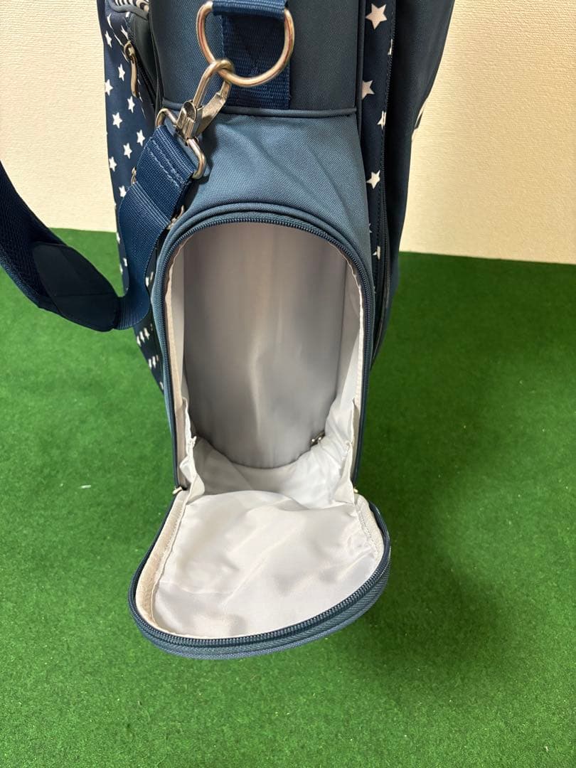 CALLAWAY キャディバッグ ストライプ 星柄