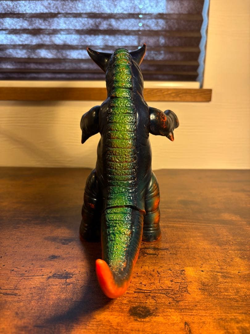 マルサン　ゴモラ　当時物　ソフビ　ブルマァク　ウルトラマン　怪獣　美品