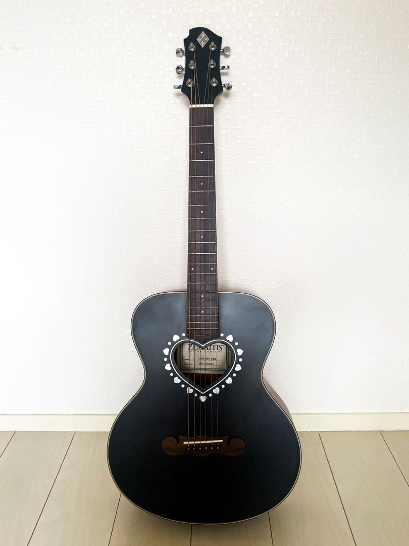 ZEMAITIS CAM-80H アコースティックギター ゼマティス　黒