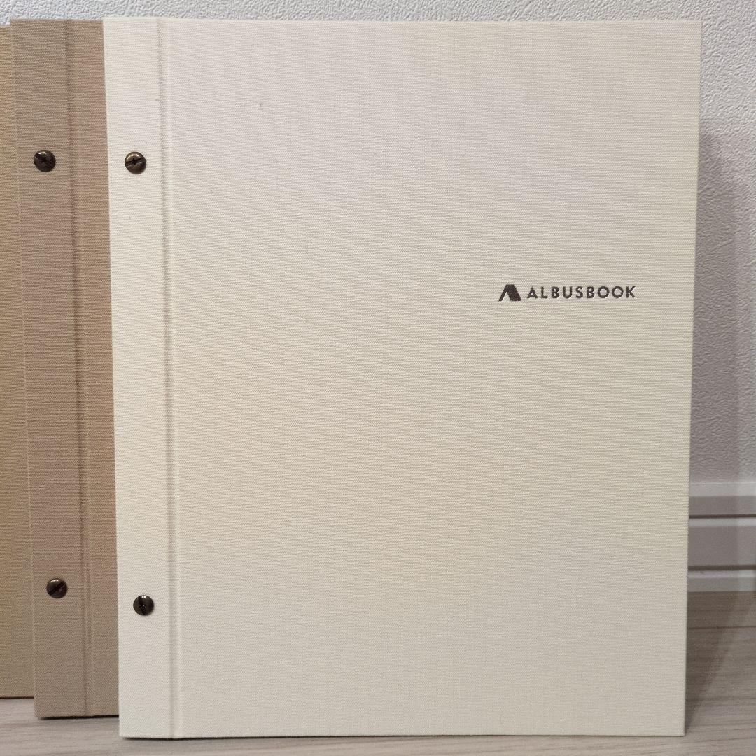 アルバス サンド アイボリー 4点セット リフィル付け足し済み ALBUS