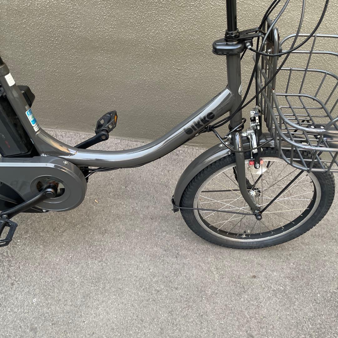 【引き取り限定】ブリヂストンbikke 電動アシスト自転車20インチ12.3Ah