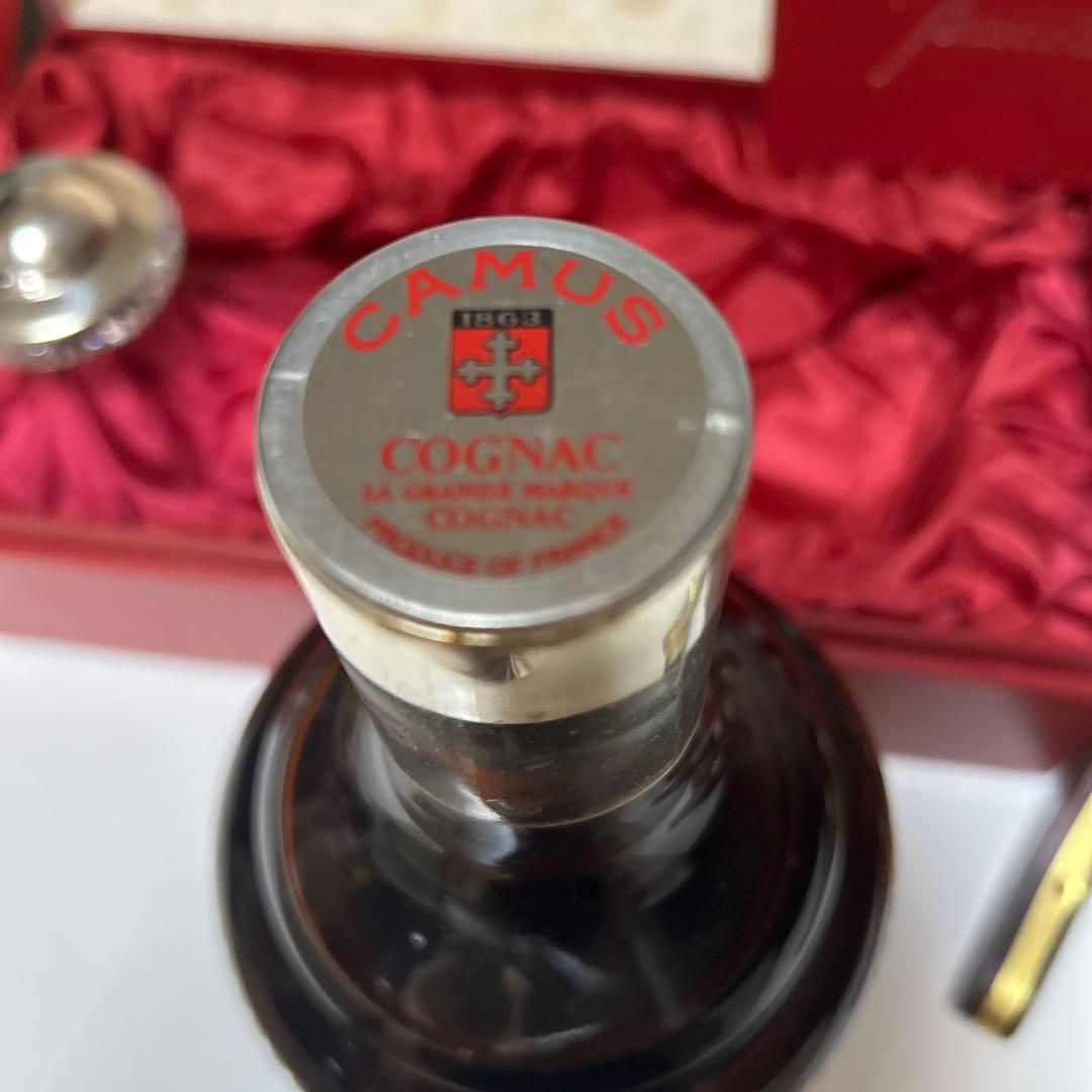 【未開栓】 カミュ シルバートップ バカラボトル 700ml ブランデー