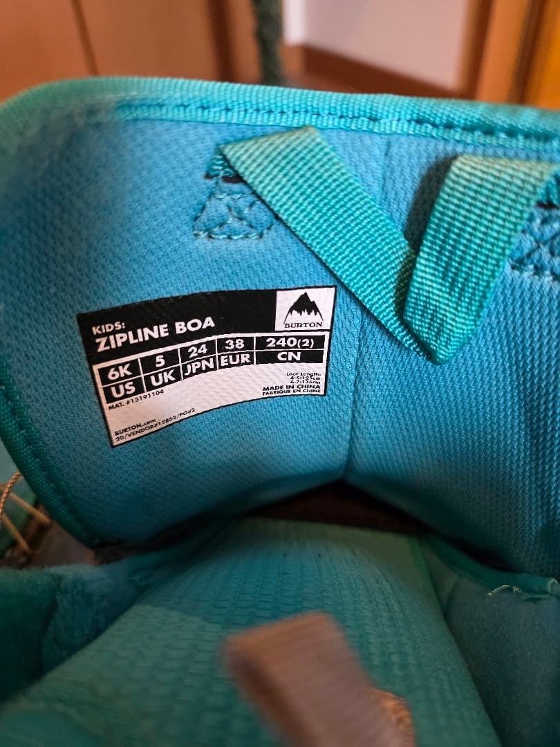Burton ZIPLINE BOA KIDS スノーボードブーツ