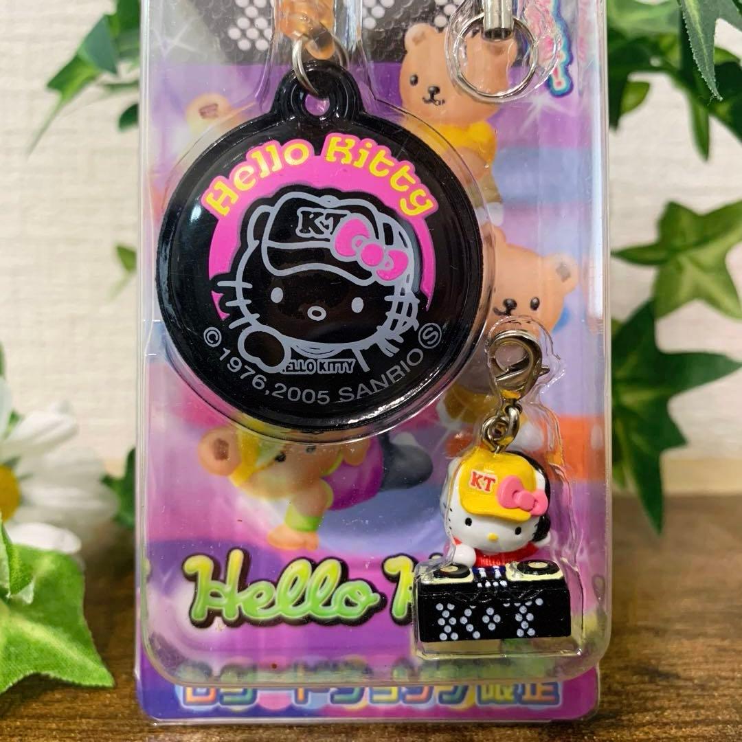 【未開封】　激レア　レコードショップ限定 DJキティ 携帯クリーナー　ストラップ