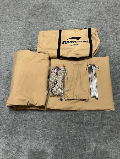 SoomloomレクタタープAdranus3.0ｍX3.85ｍ