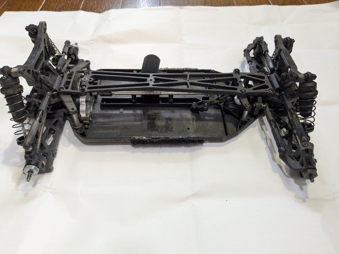 京商 レーザーSB ダートクロスとスペアパーツ　中古品