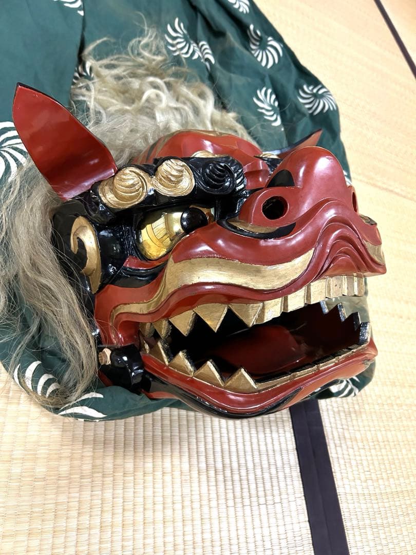 獅子舞　獅子頭　神楽　伝統工芸　開運　魔除け　縁起物