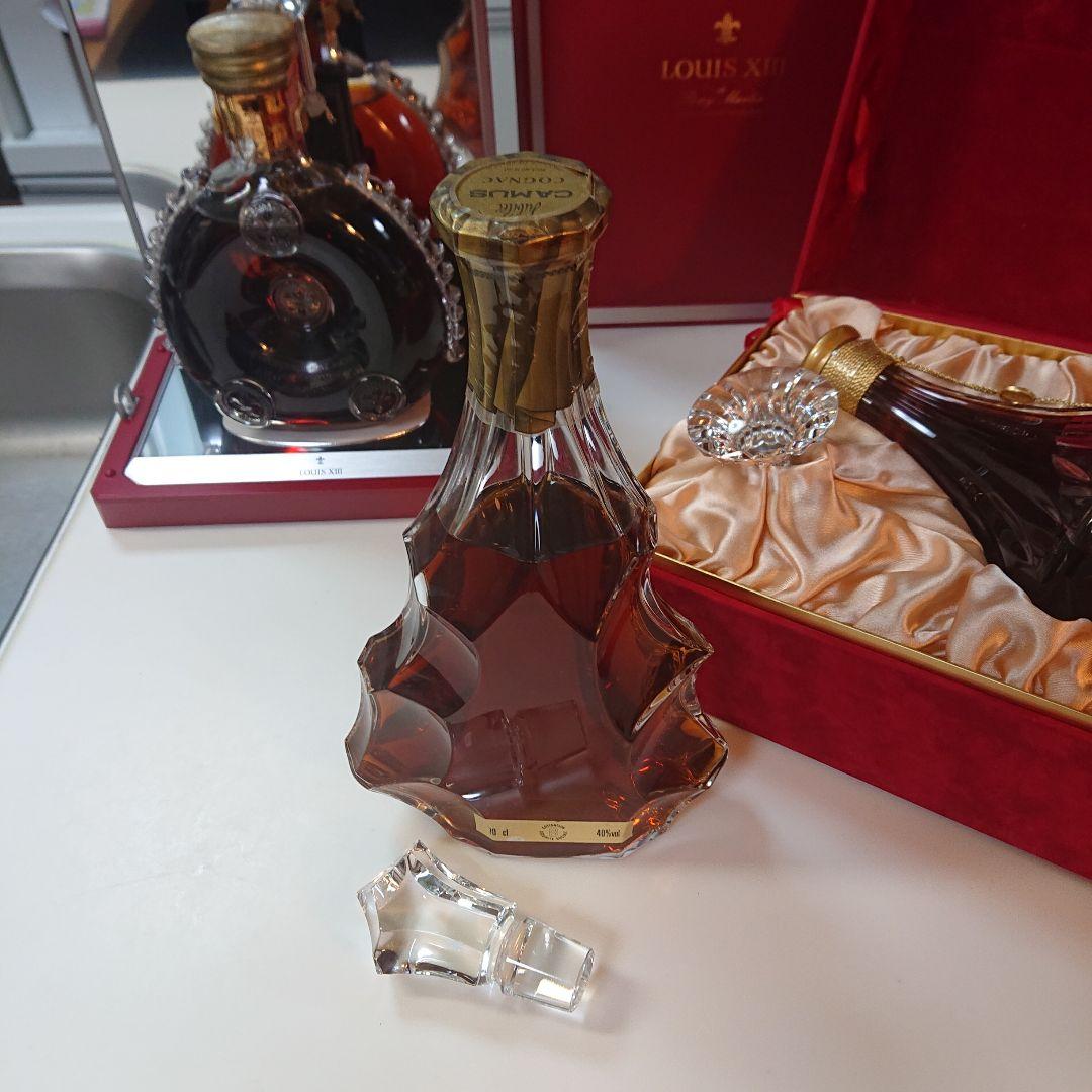 ルイ１３世鏡面張り、カミュ　トラディション　カミュジュビリー３本セット