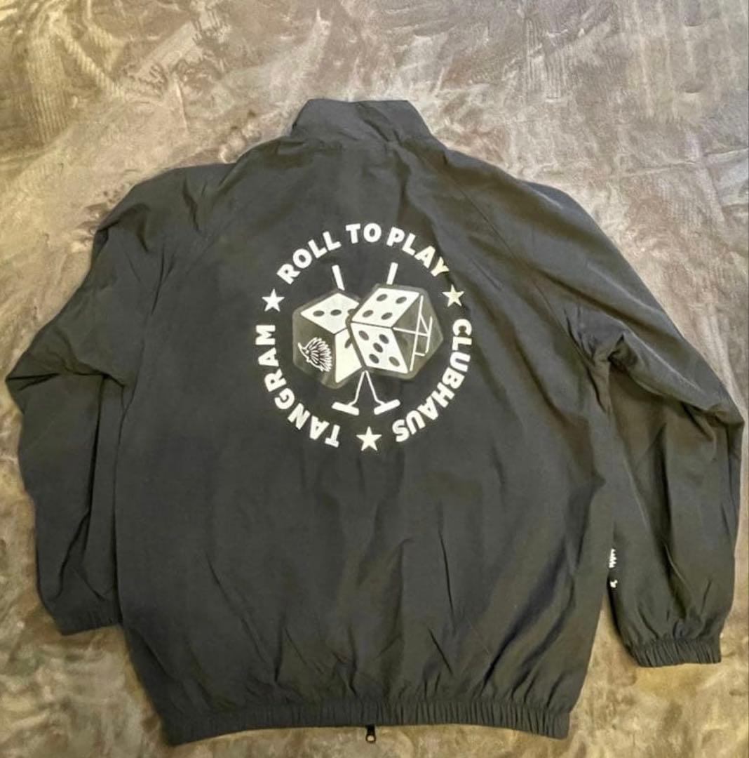 CLUBHAUS × TANGRAM / NYLON JACKET BLACK