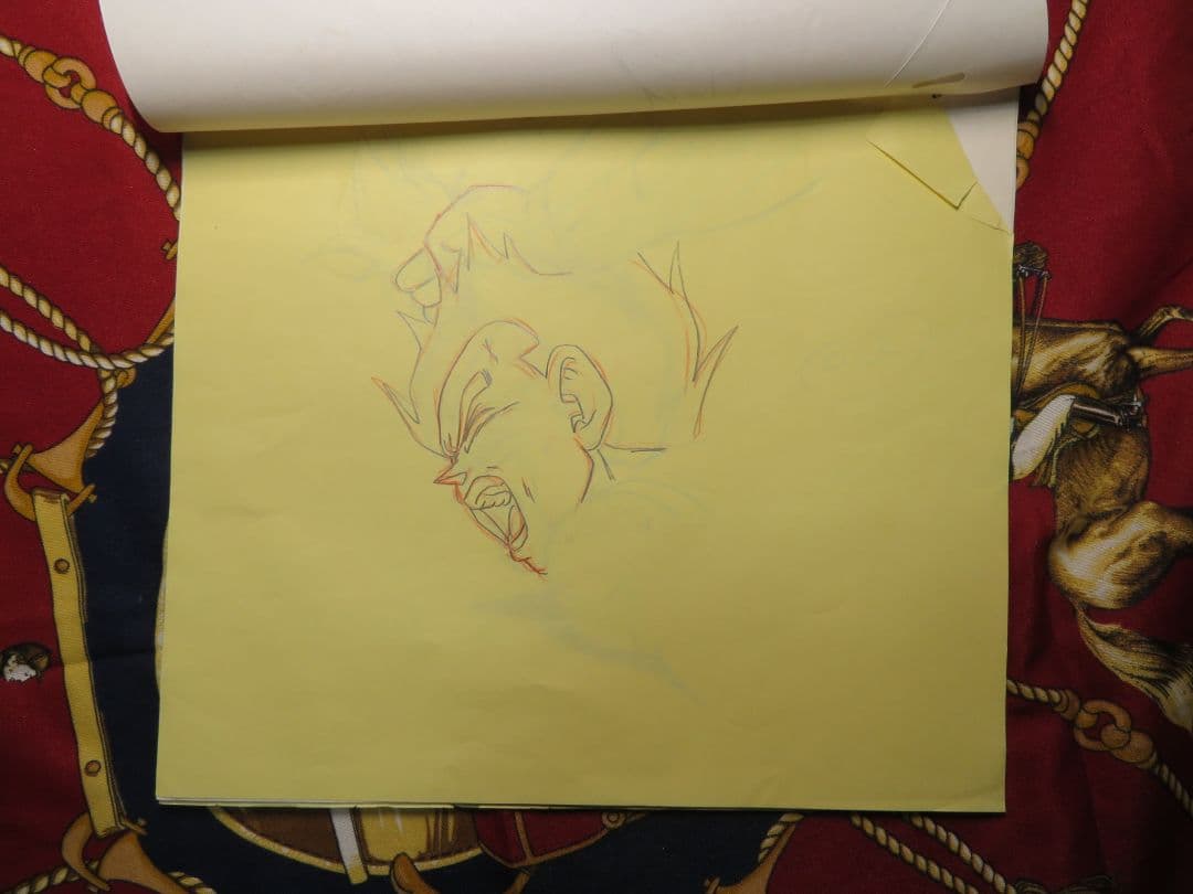 n*o様 ドラゴンボール セル画 原画 ベジータ 当時品