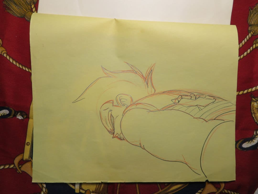 n*o様 ドラゴンボール セル画 原画 ベジータ 当時品