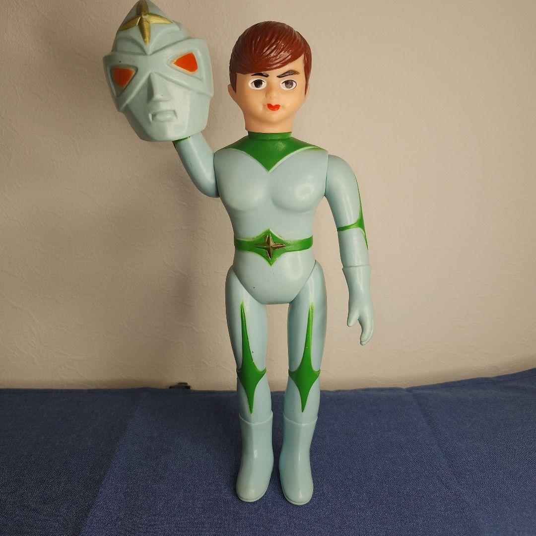 ミラーマン　ソフビ　面取れ　レア　　　　パチ　　無版権　早い者勝ち　当時物　昭和