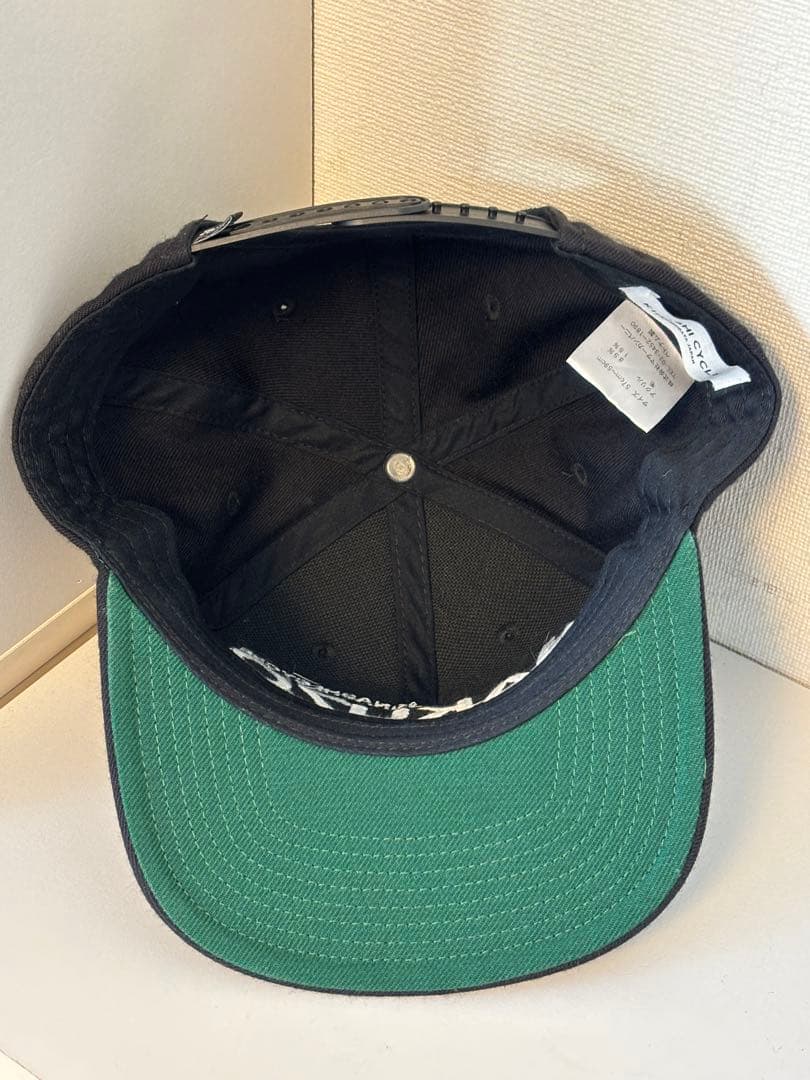 木梨サイクル/帽子/キャップ/限定/スナップバック/SAKUZO/作三/ネイビー