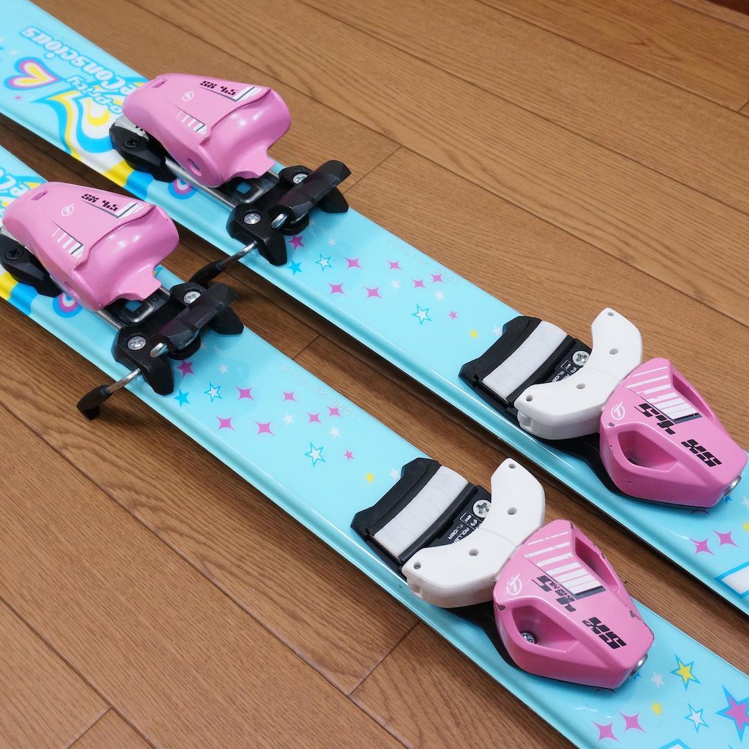 メンテ済 100cm 靴19cm PURE CONSCIOUS スキーセット