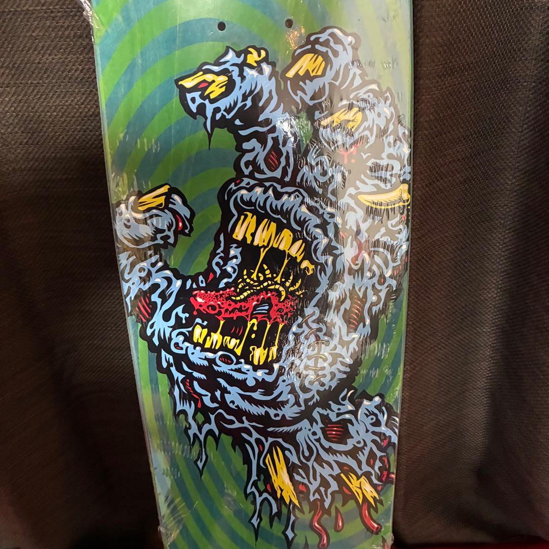 新品 SANTA CRUZ DECAY HAND スケートボードデッキ