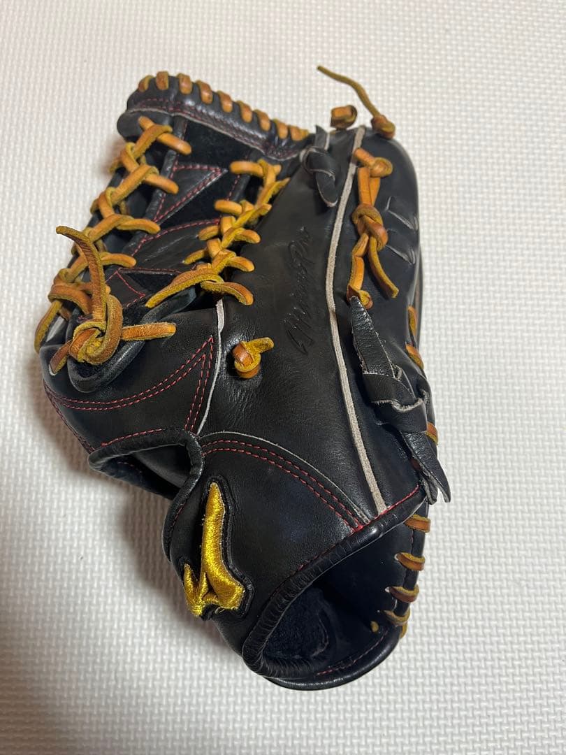 ミズノ 硬式　グローブ 黒　ミズノプロ