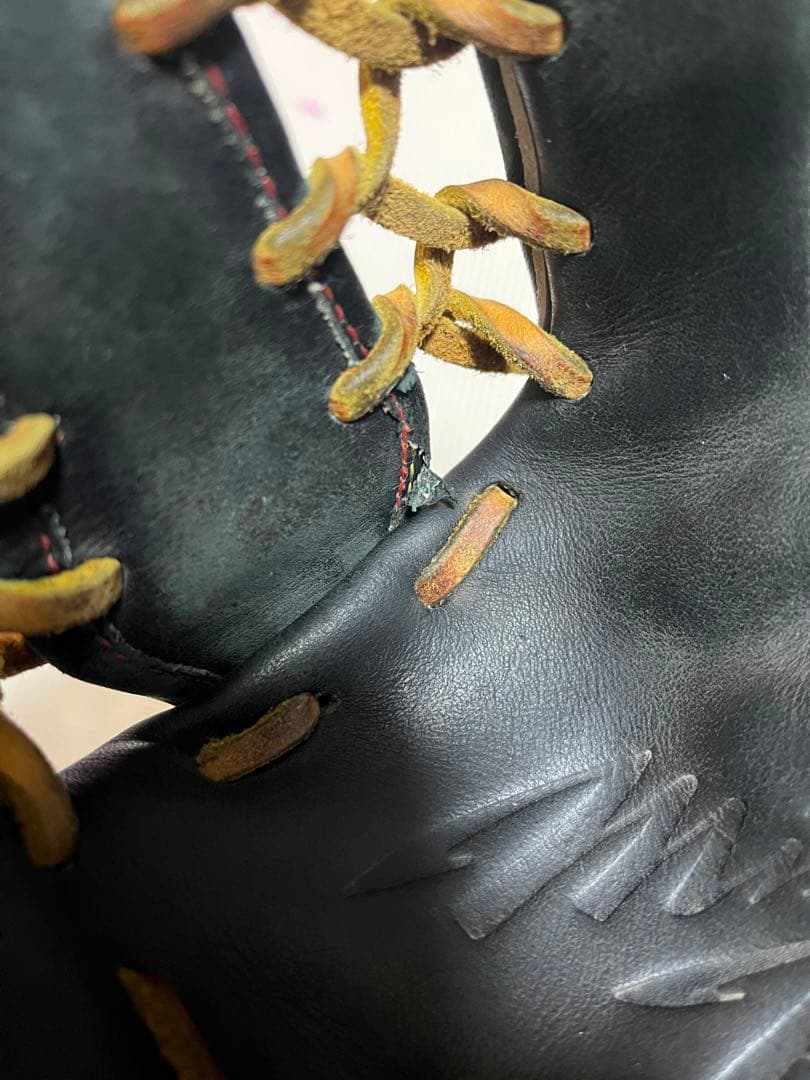 ミズノ 硬式　グローブ 黒　ミズノプロ