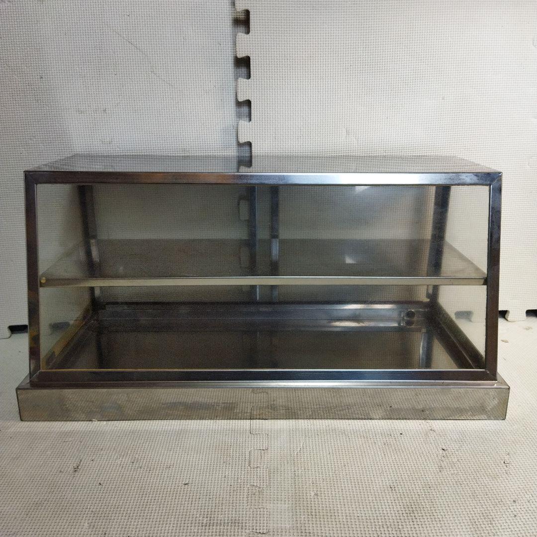 氷冷式ネタケース 中型 ショーケース 2段棚 ガラス 寿司 厨房