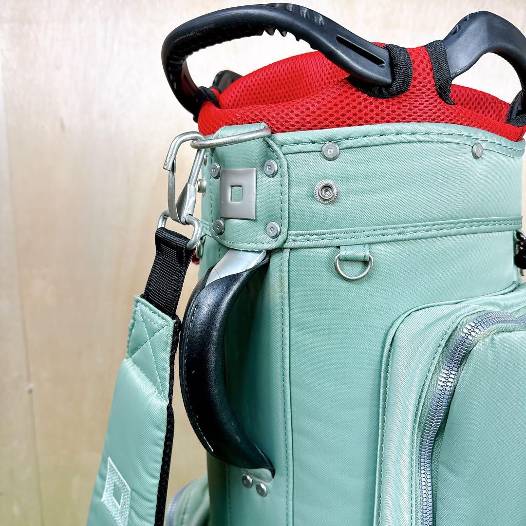 【美品】 ONOFF OB0420 キャディバッグ 9型 5分割 2.9kg