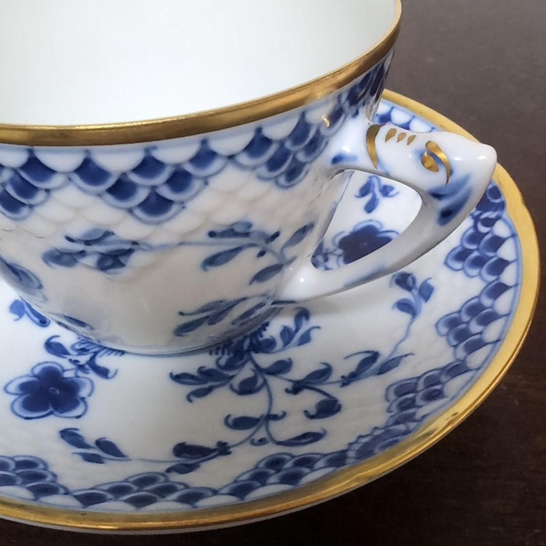 北欧　ビングオーグレンダール B＆G カップ＆ソーサー アンティーク