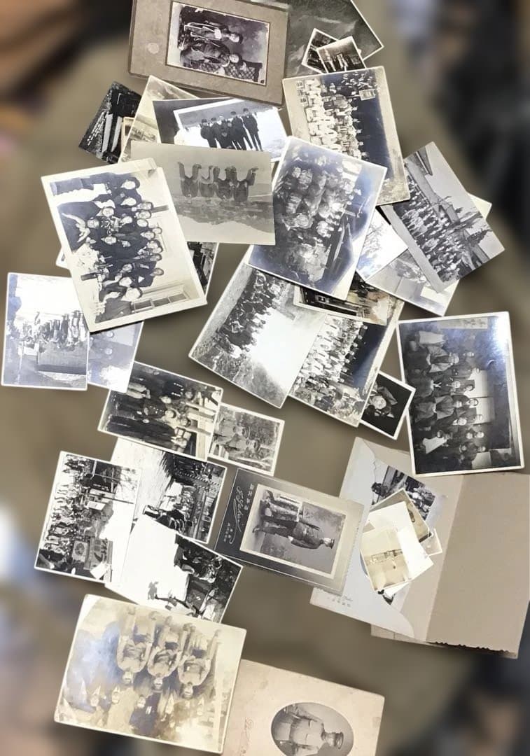 骨董　戦前　古写真大量　旧家引き取り品　ミリタリ―　旧日本軍