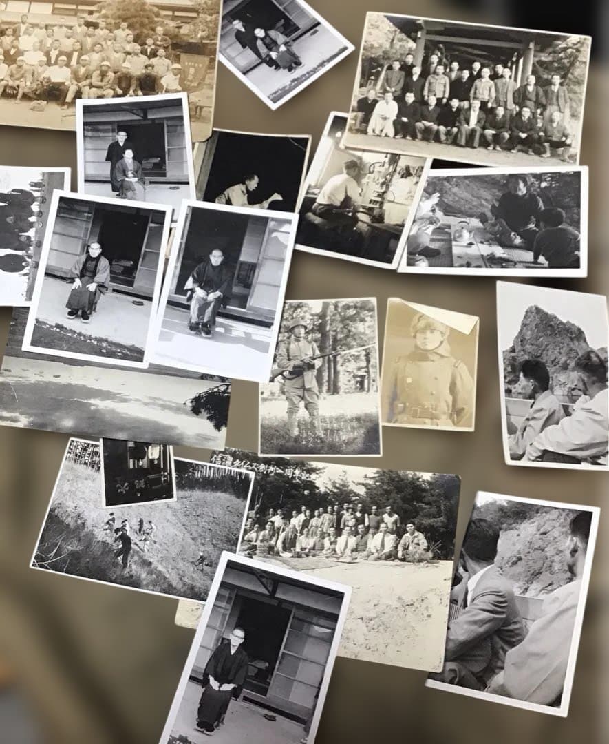 骨董　戦前　古写真大量　旧家引き取り品　ミリタリ―　旧日本軍