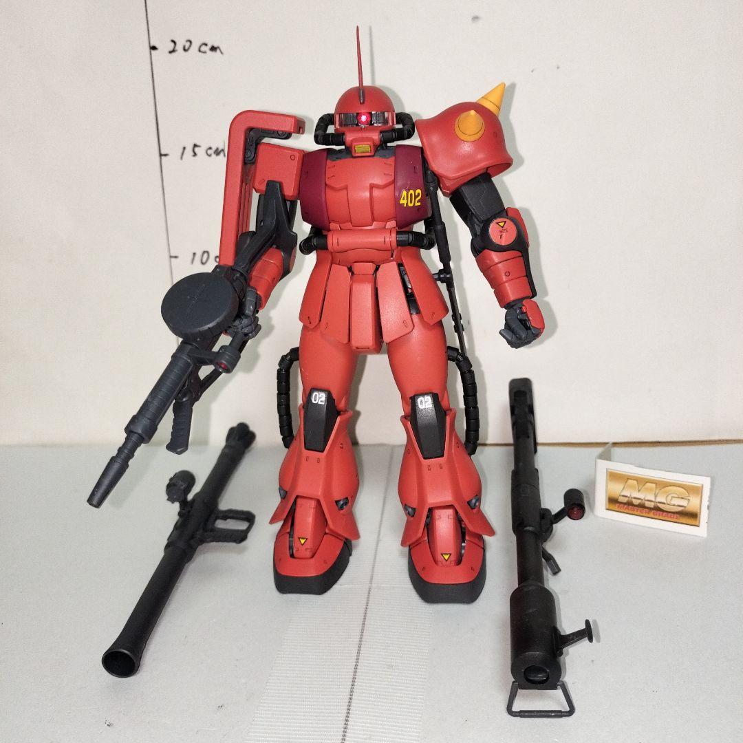 MG1/100 ジョニー・ライデン専用ザクⅡver2.0 塗装完成品 ガンプラ