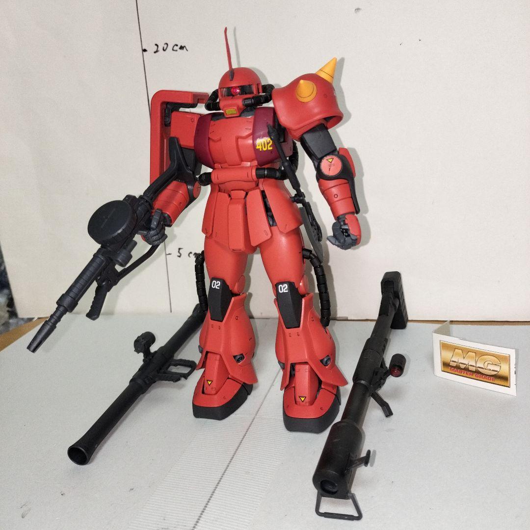 MG1/100 ジョニー・ライデン専用ザクⅡver2.0 塗装完成品 ガンプラ