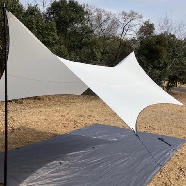 試し張りのみ Telo tarp Limited Crescent タープ