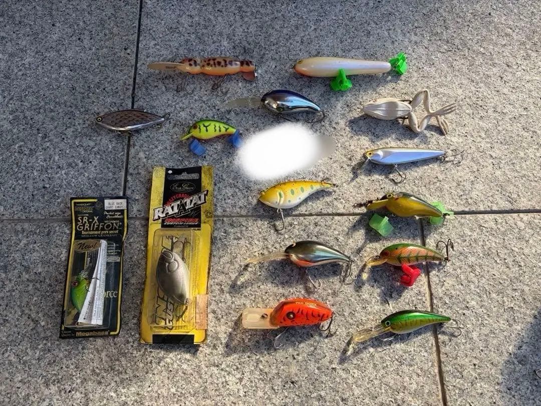 ルアー 15個セット　ブラックバス　バイブレーション　クランクベイト