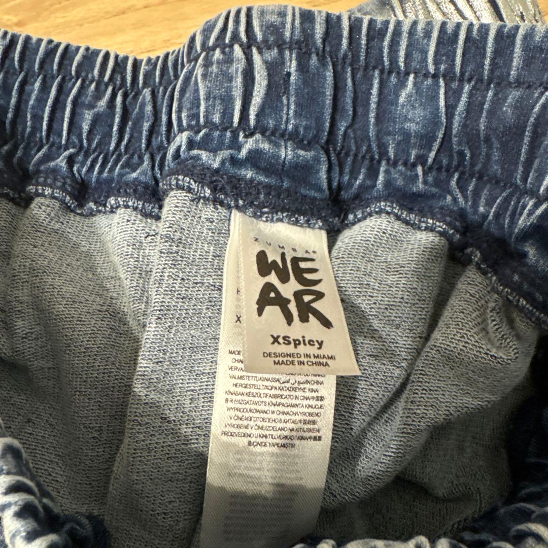 Zumba 正規品 デニム パンツBlue Jean Knit Pants
