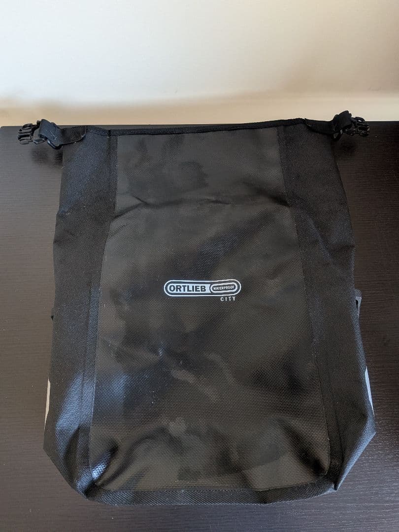 ORTLIEB CITY ブラックバッグ 中型