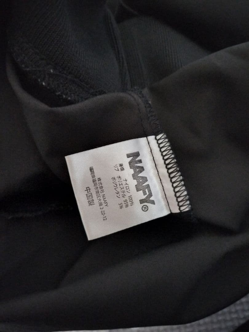 NAAFY ピステ ゴルフウェア 黒 XL