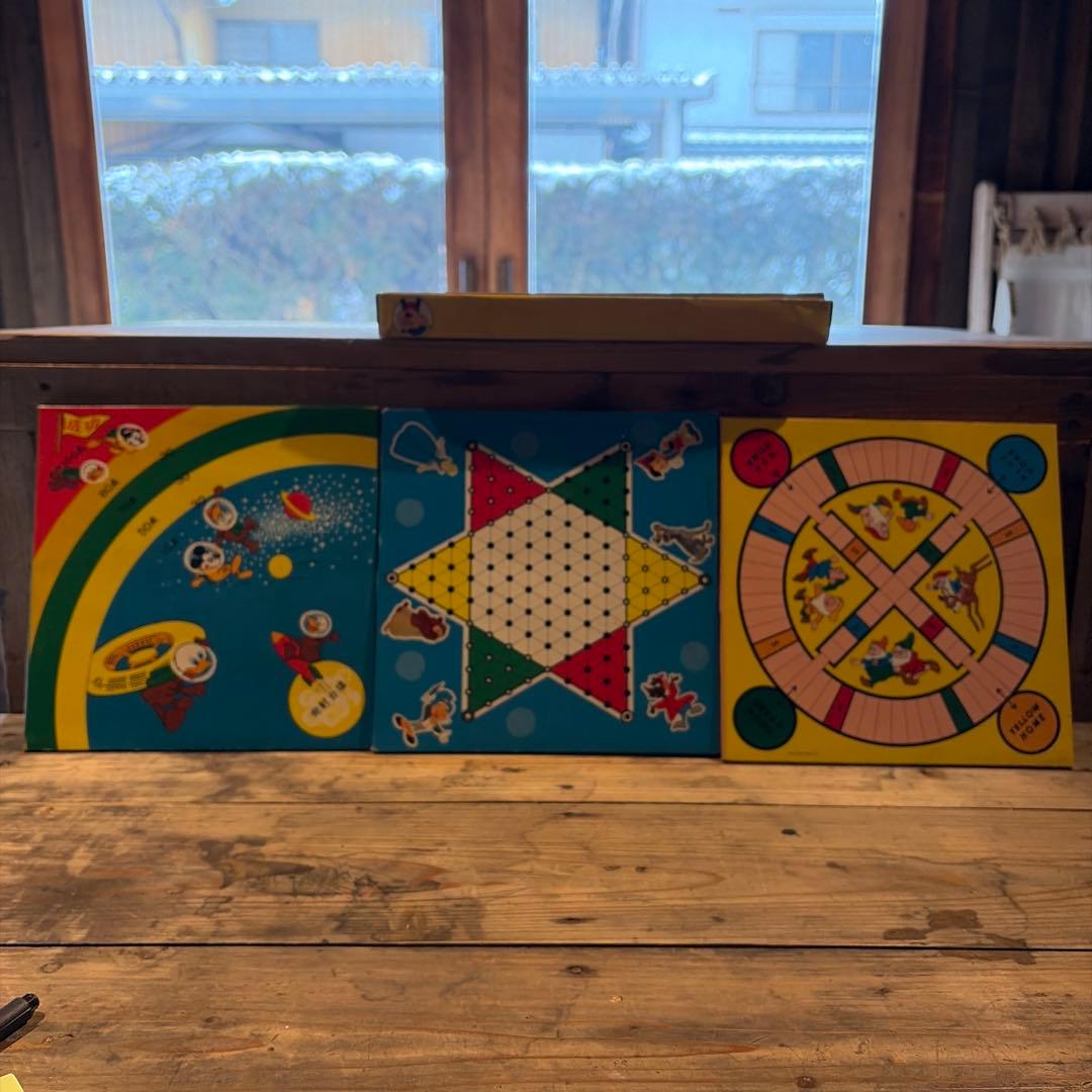 【昭和レトロ】ディズニー　Nintendo ボードゲーム2点　まとめ売り