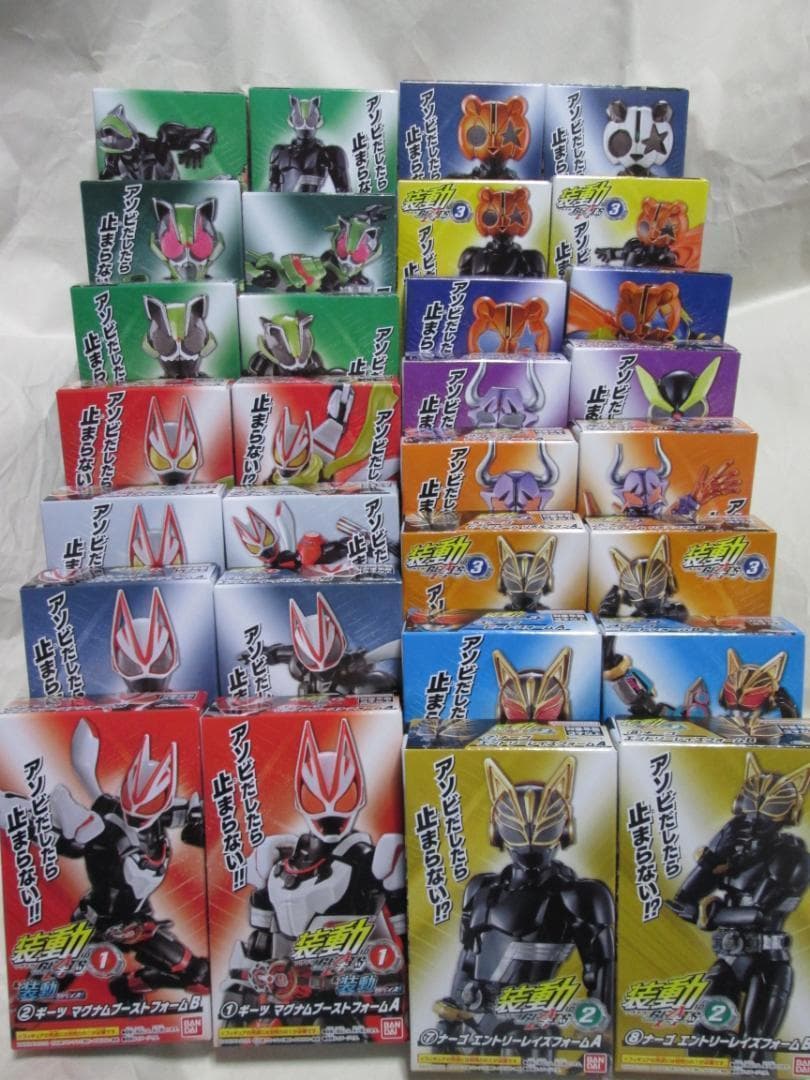 新品未開封　装動　仮面ライダー ギーツ タイクーン バッファ リバイ セット