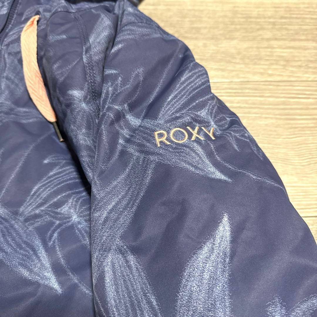 美品 ROXY ロキシー スノーボード スキー ウェアセット ネイビー ホワイト