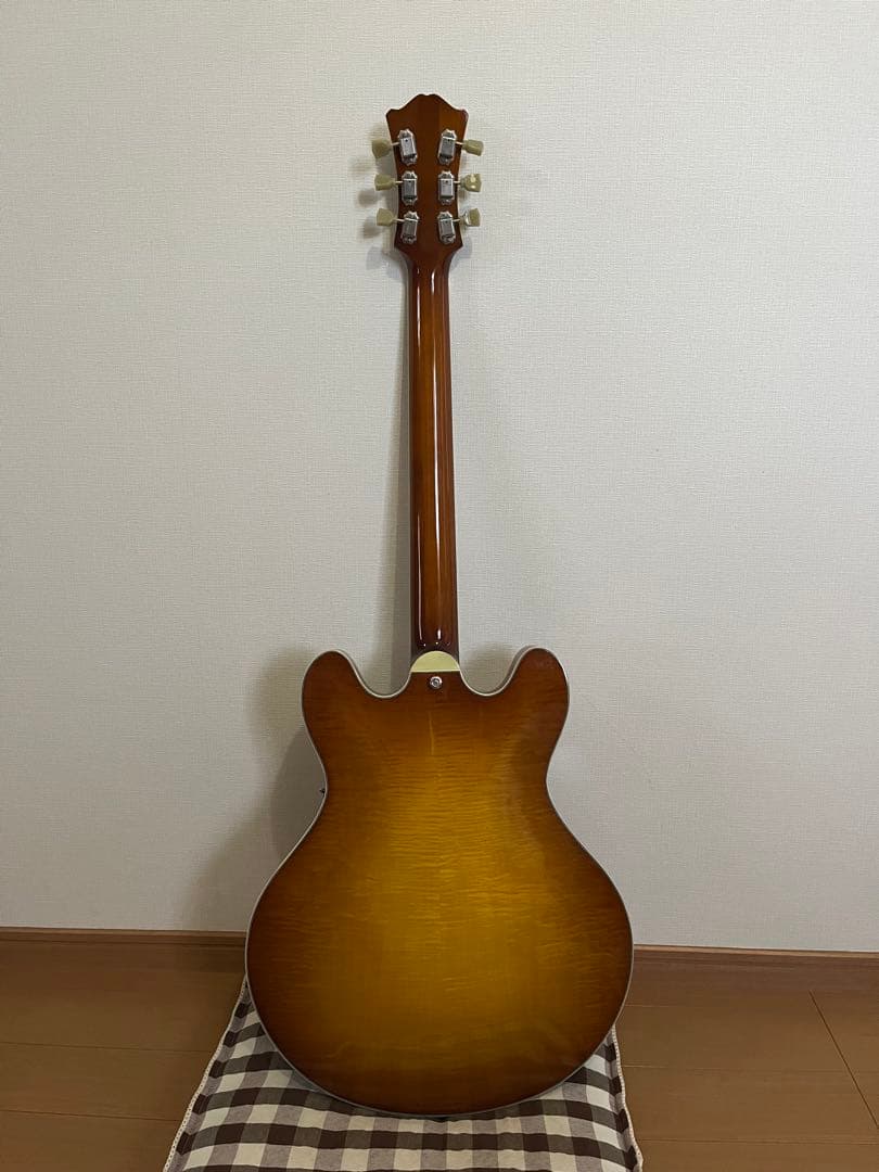 Eastman T486 Gold Burst セミアコ イーストマン