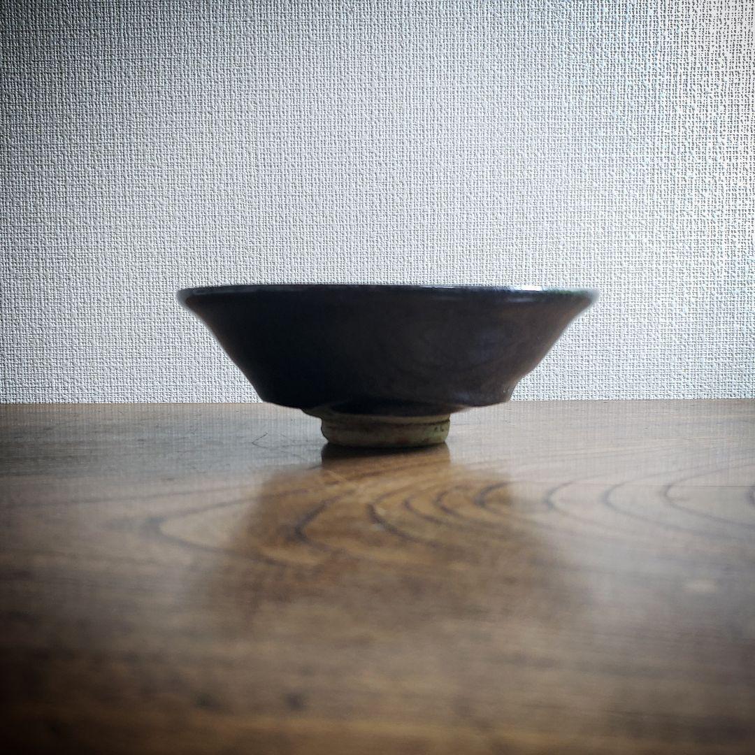 茶碗 平茶碗 むしあけ 虫明焼 茶道具 茶器 浅鉢 深皿